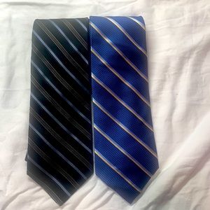 2 Men’s Calvin Klein Ties